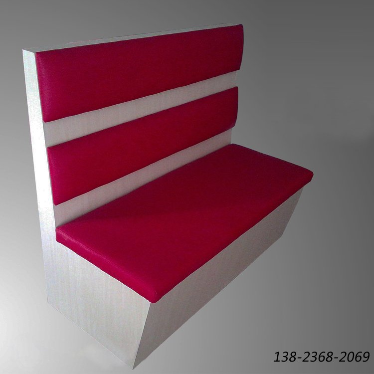 單面現(xiàn)代款式沙發(fā)，中餐卡座，家具廠訂制